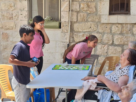 Projet de solidarité intergénérationnelle -  5ème