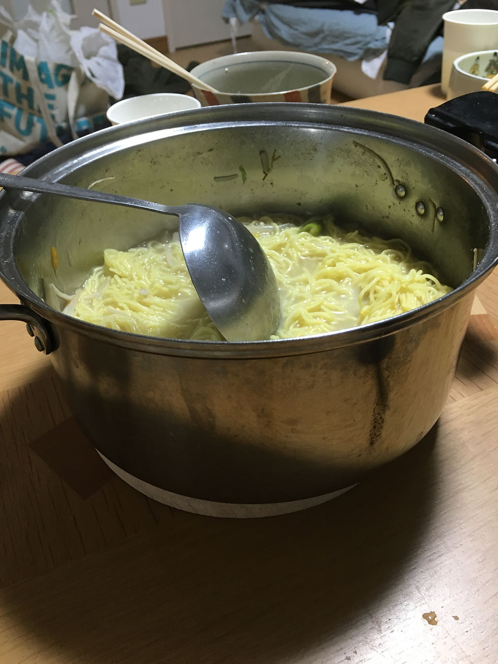 シメはラーメン!