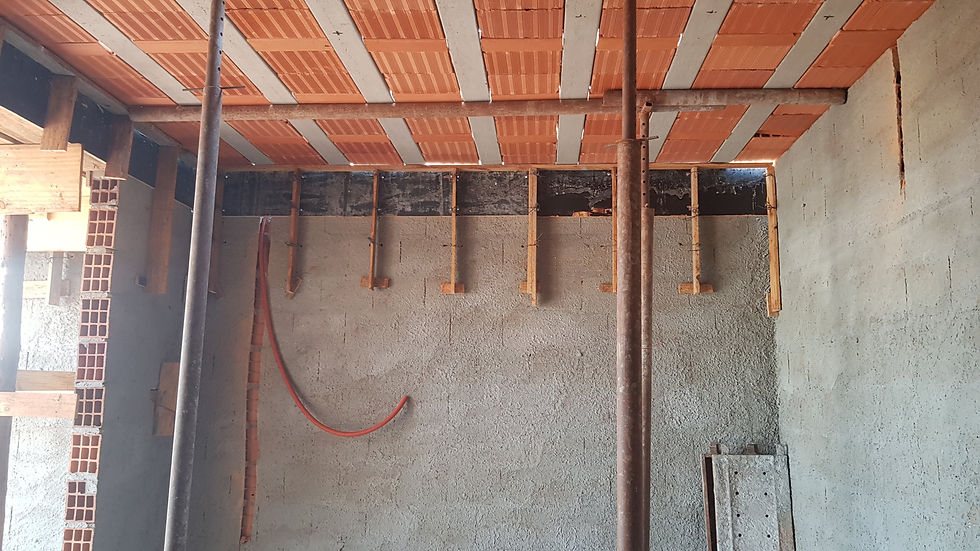 Passagem e mangueiras elétricas