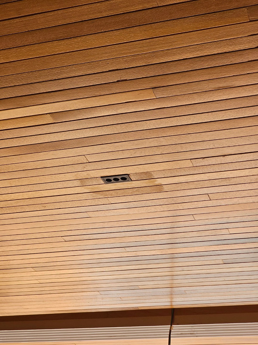 Problema na pintura do forro