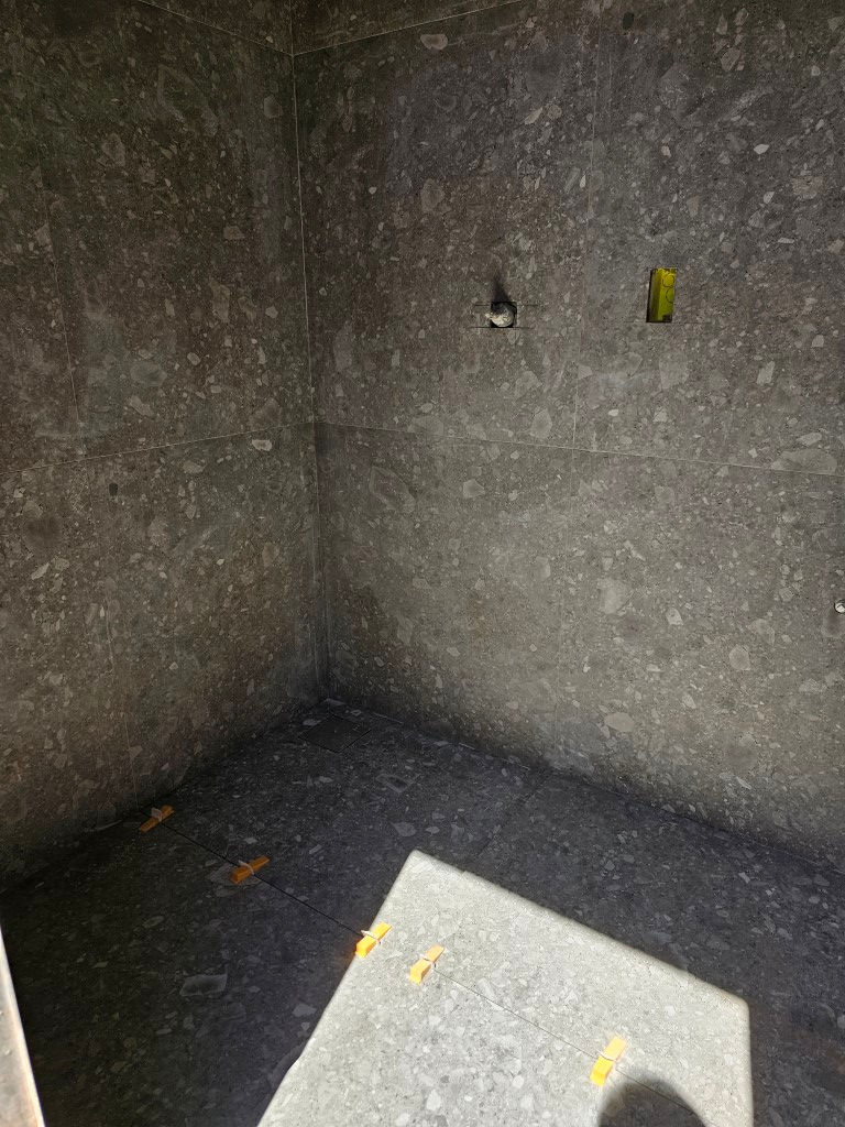 Revestimento dos pisos dos banheiros