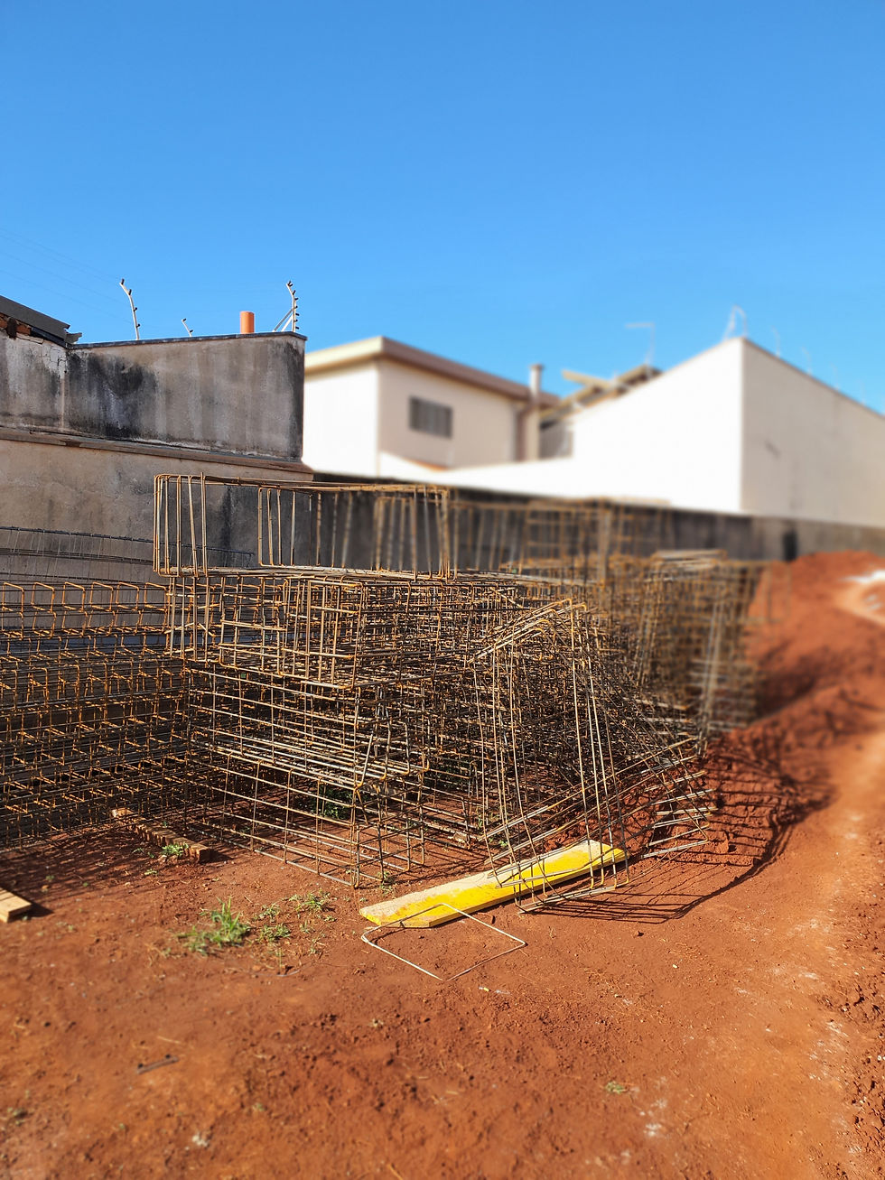 Armadura dos blocos