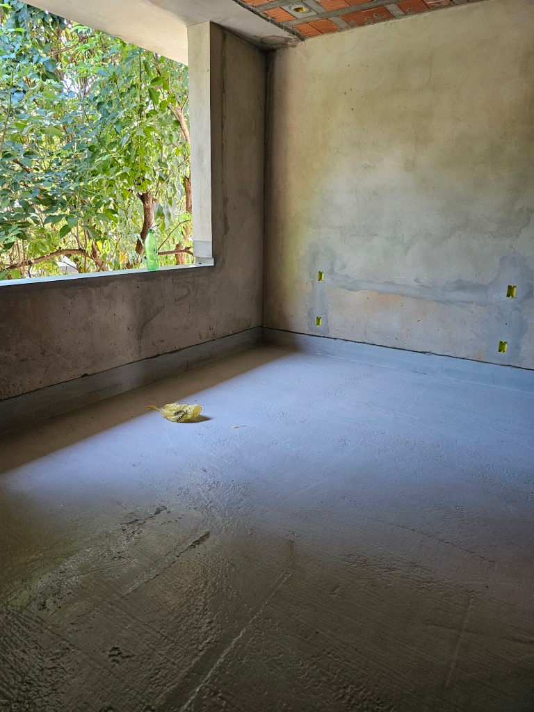 Impermeabilização do pavimento superior