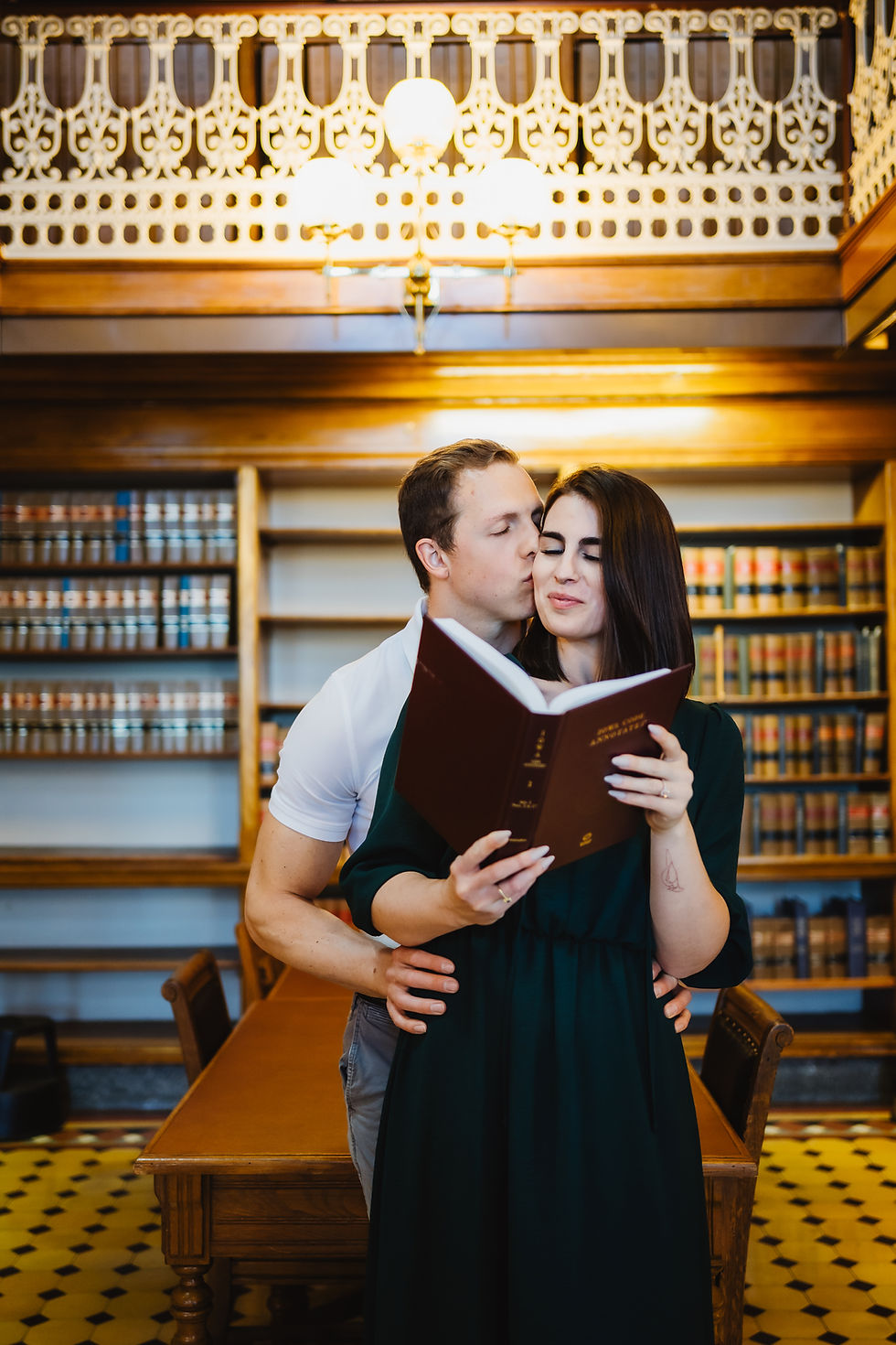 Engagement photos Des Moines Iowa Wedding Photographer