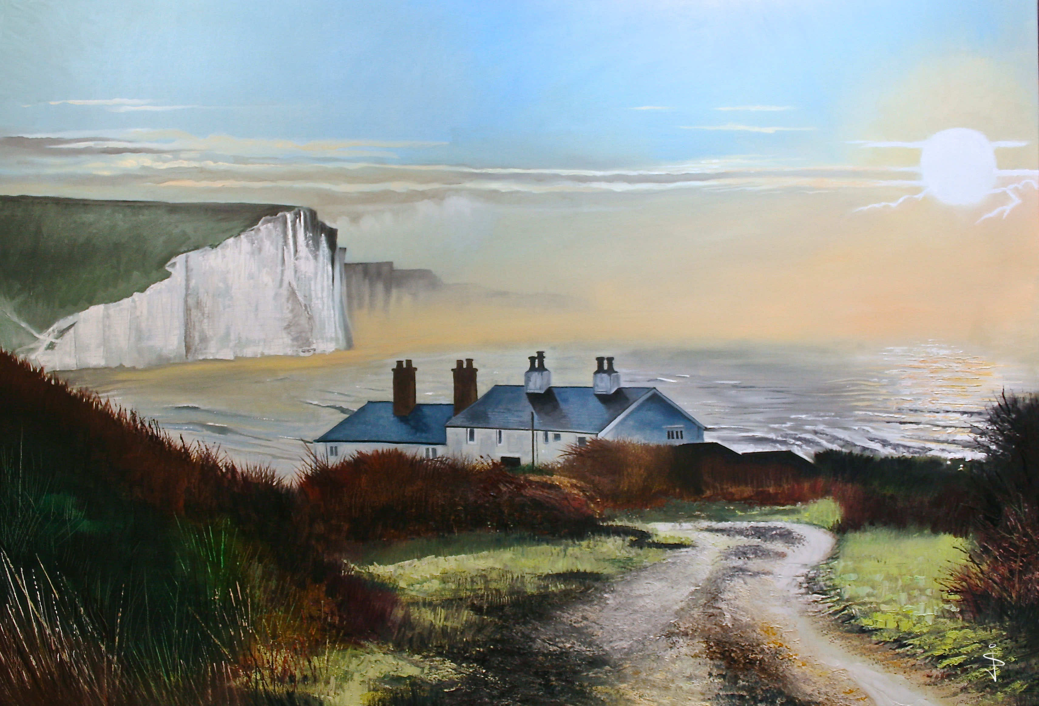 The Seven Sisters Print 16 x 12
