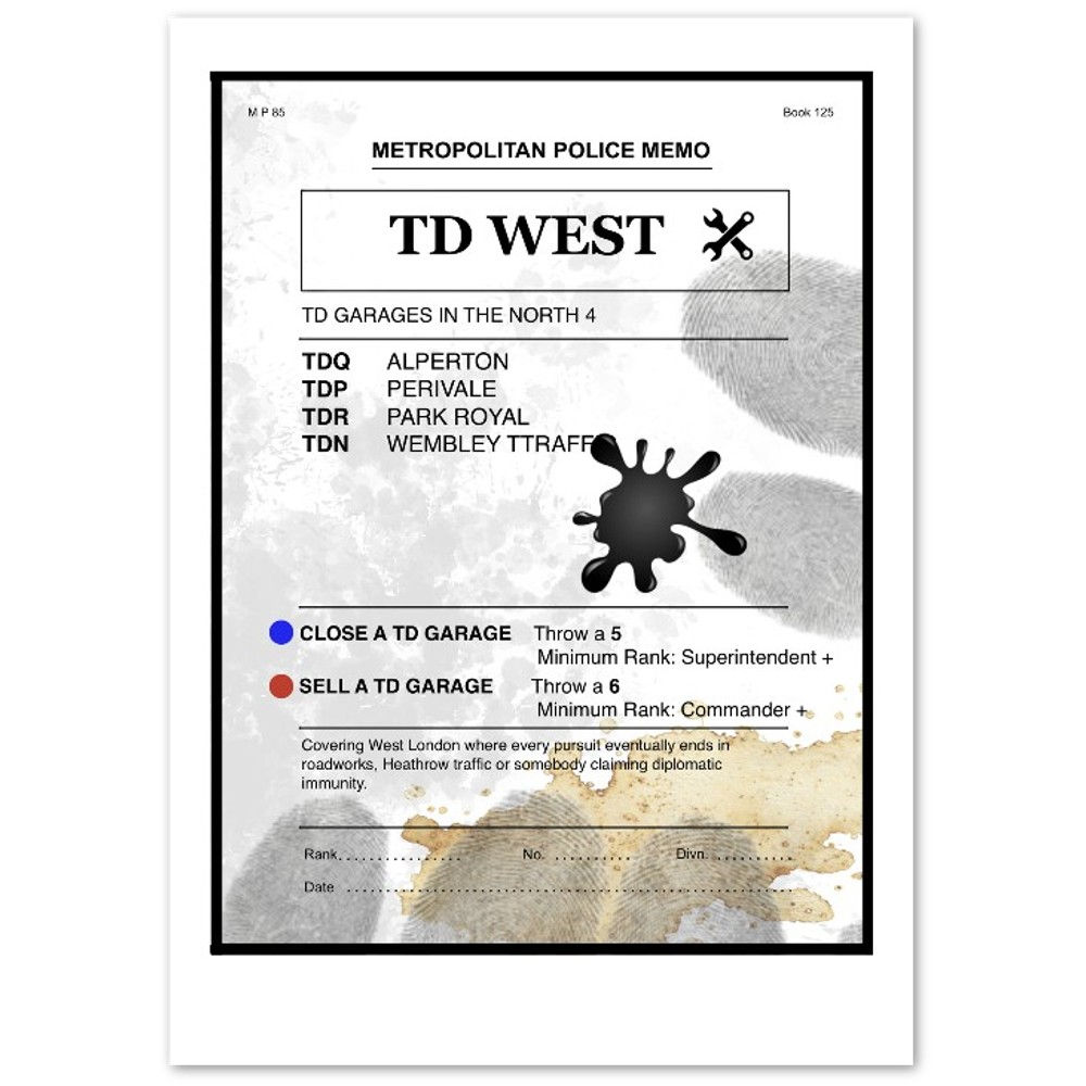 TD West Greeting Cards (10 greeting cards and envelopes)
