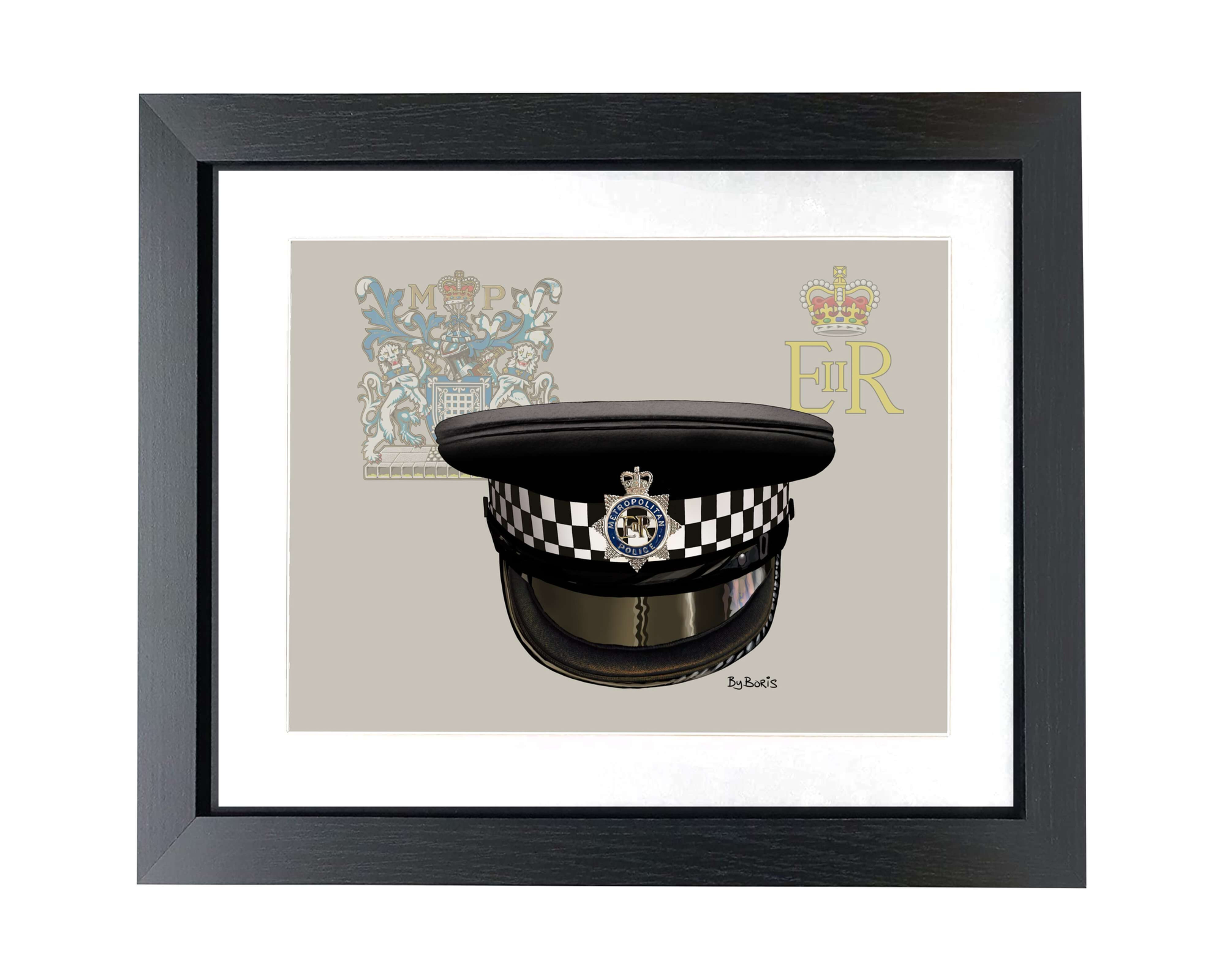 Met Police Inspectors Flat Cap