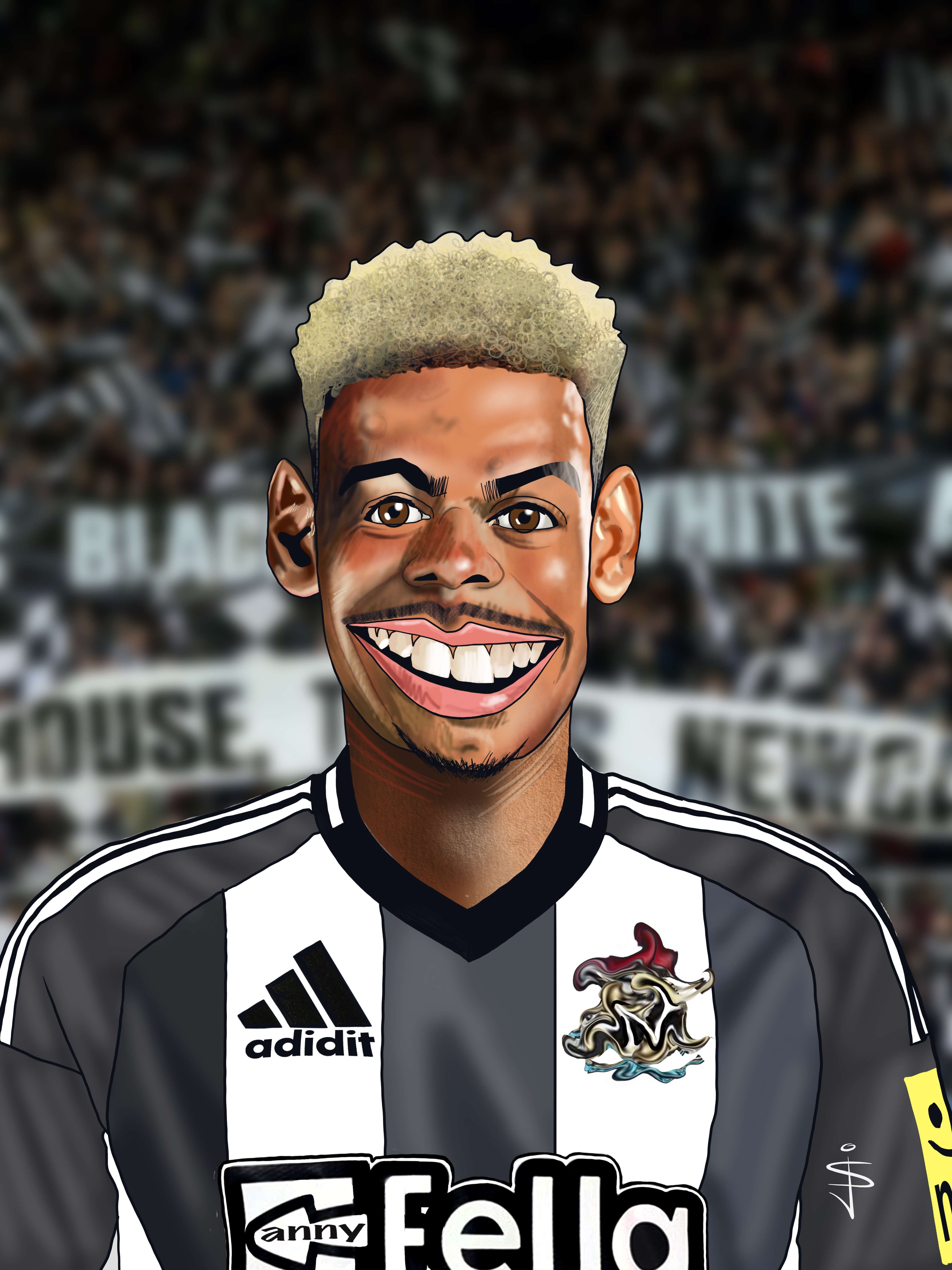 William Osula Caricature Print