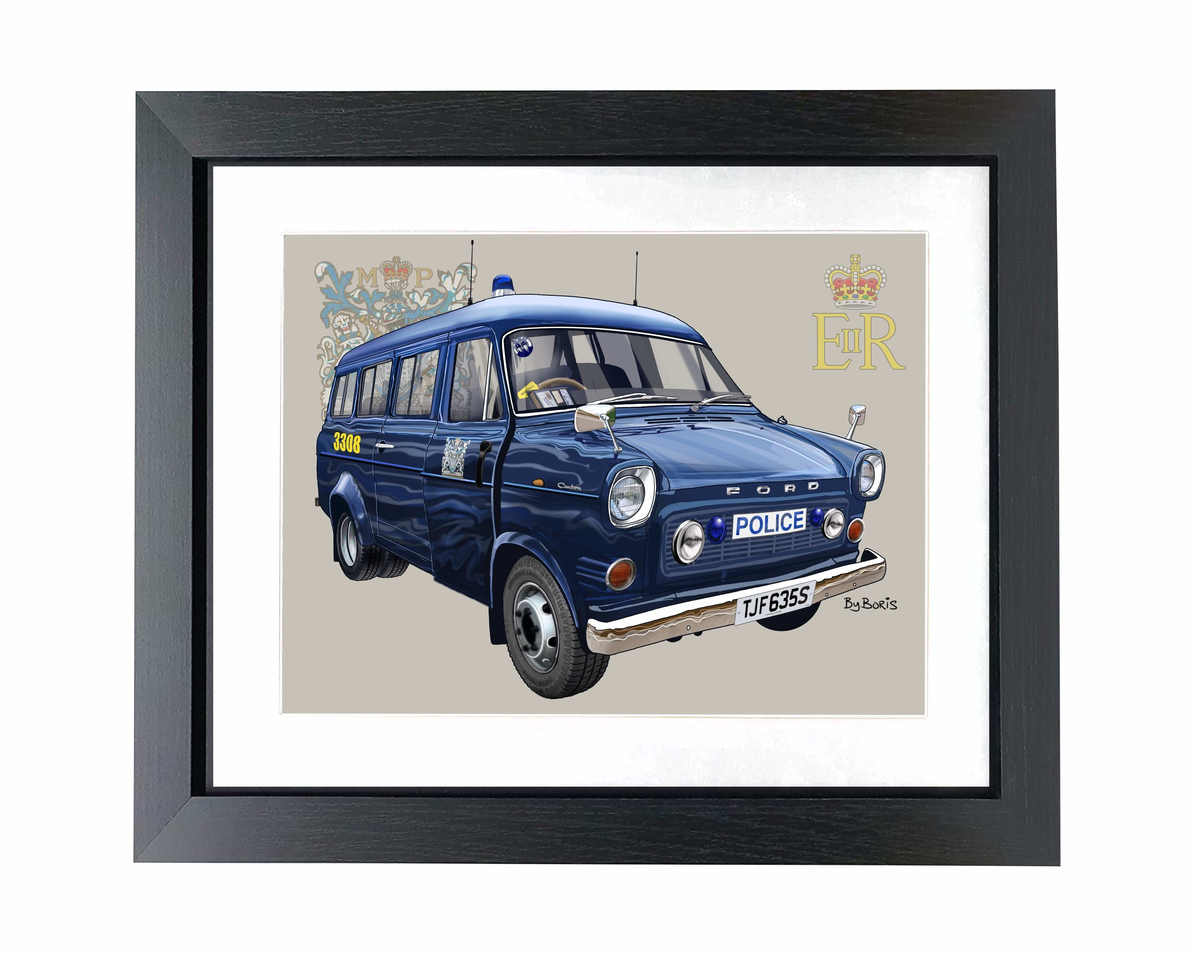 Met Police SPG (Special Patrol Group) Ford Transit