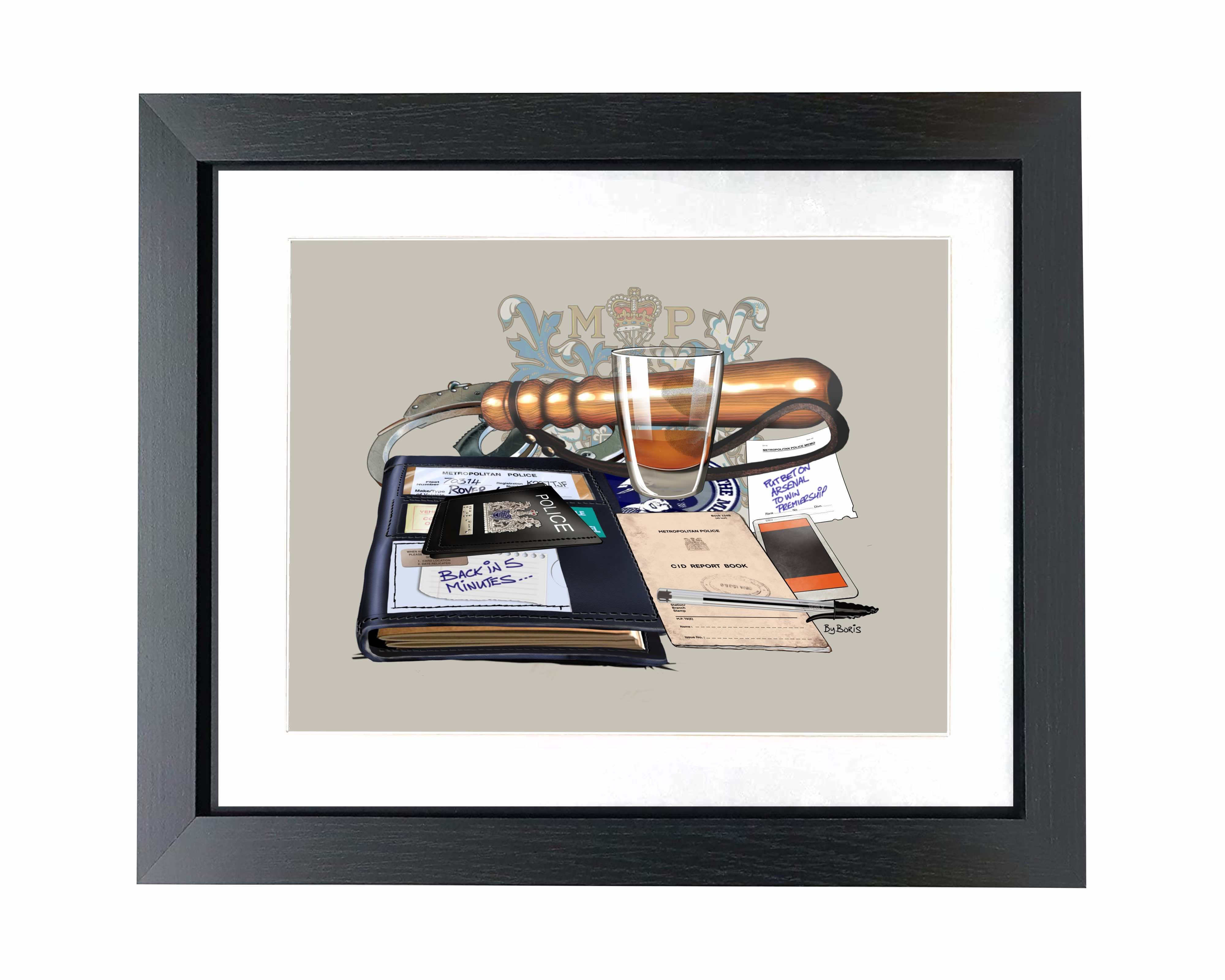 Met Police Unit Incident Room Detectives