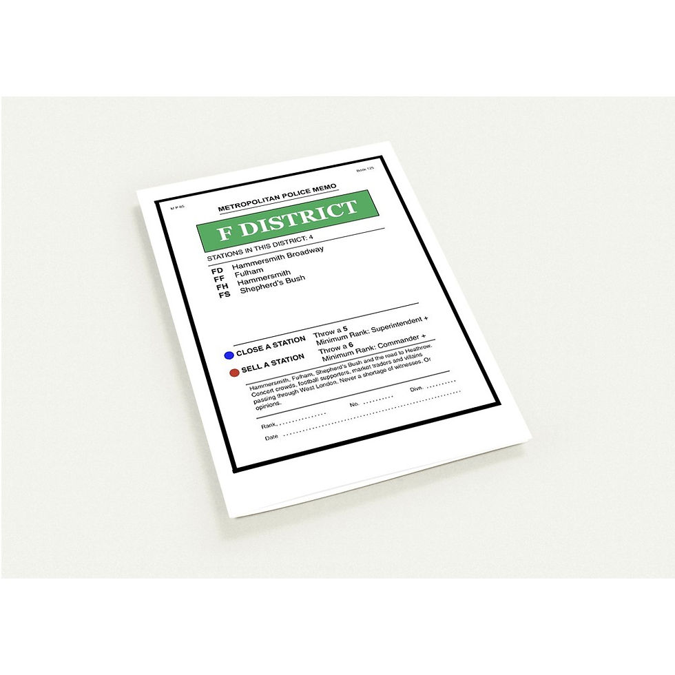 Thumbnail: F District Greeting Cards  (10 greeting cards and envelopes)
