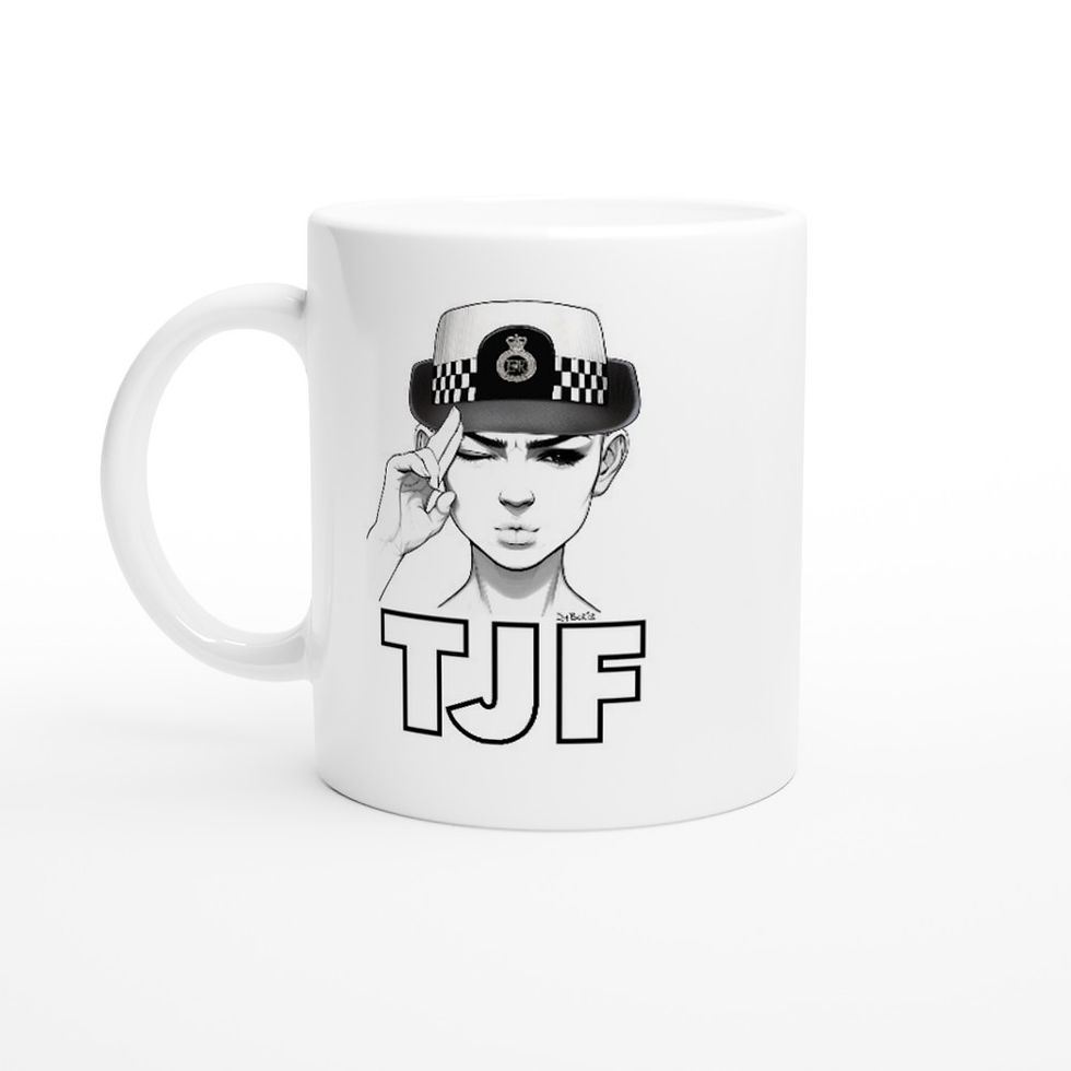 Thumbnail: TJF Winking Salute WPC Mug
