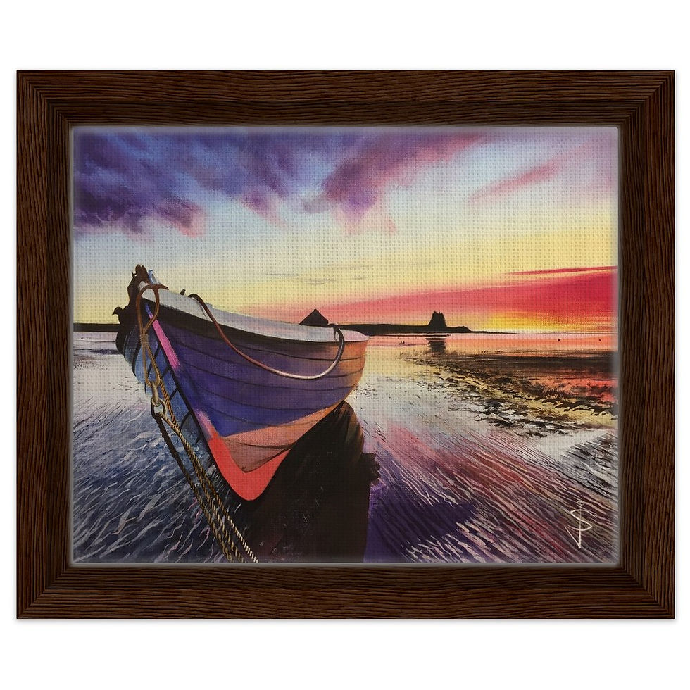 Thumbnail: Low Tide at Lindisfarne