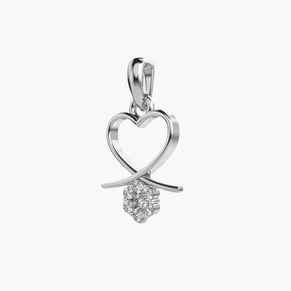 Thumbnail: Enchanted Love Diamond Pendant