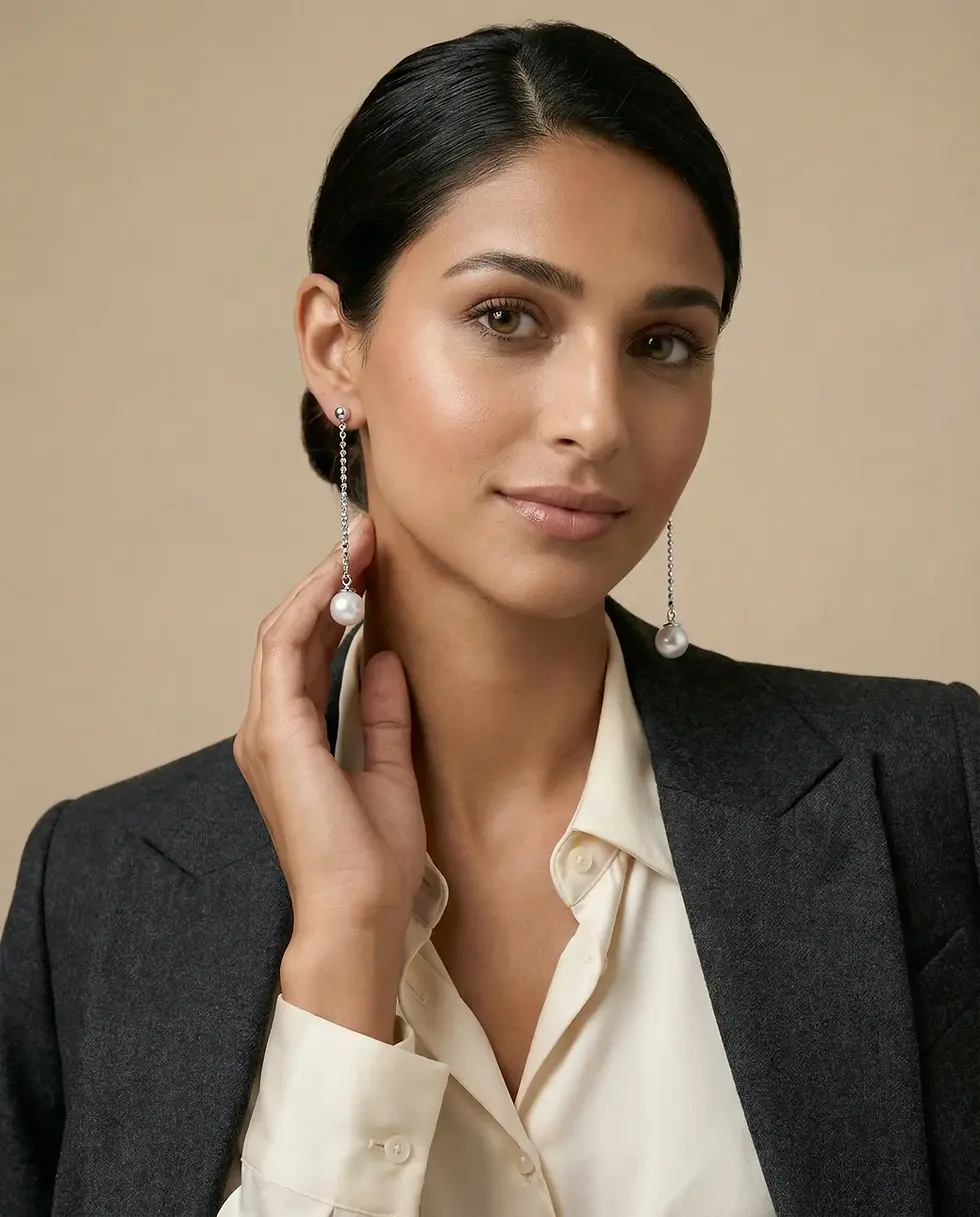 Thumbnail: Bliss Pearl Earrings