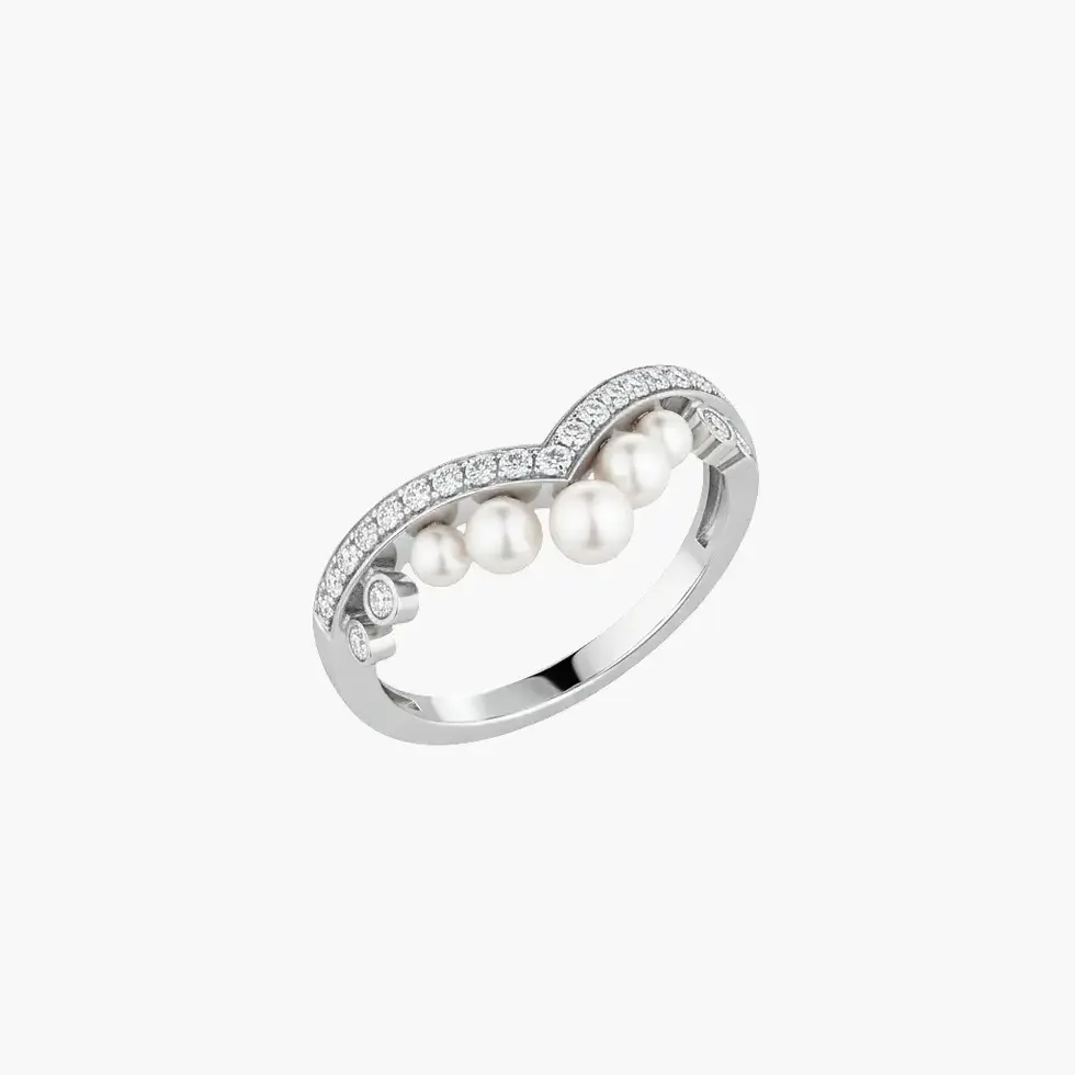 Thumbnail: Amulet Diamond Ring