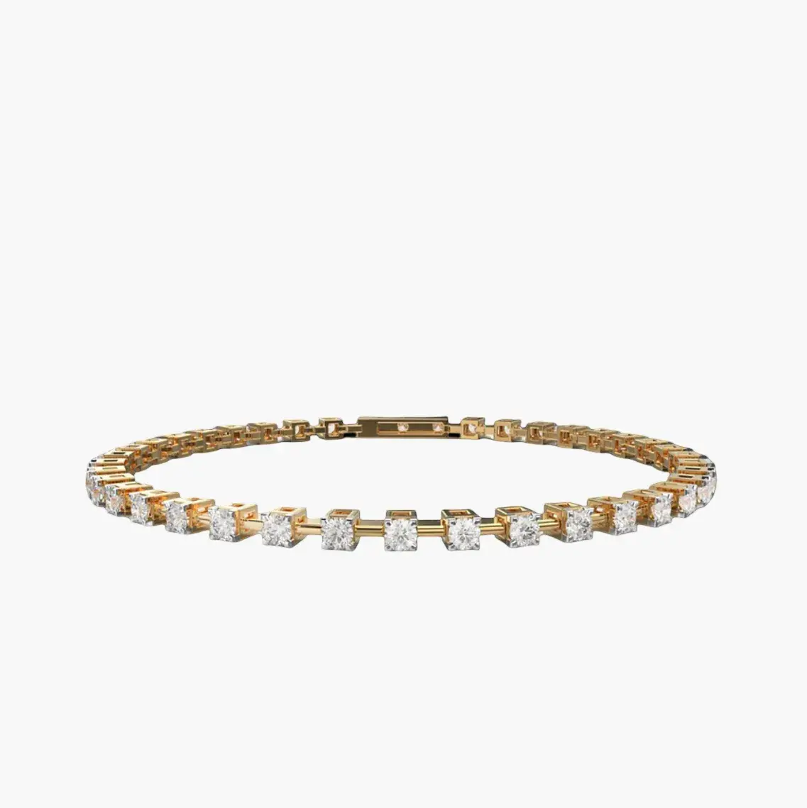5 Cent Tennis Diamond Bracelet