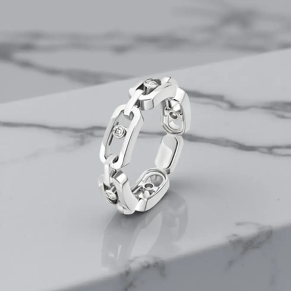 Thumbnail: Cuban Diamond Ring