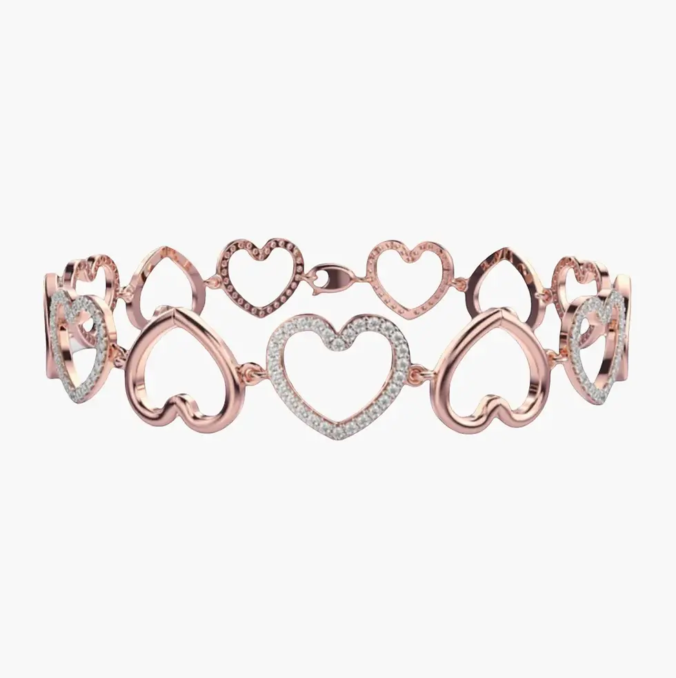 Thumbnail: Love Struck Diamond Bracelet