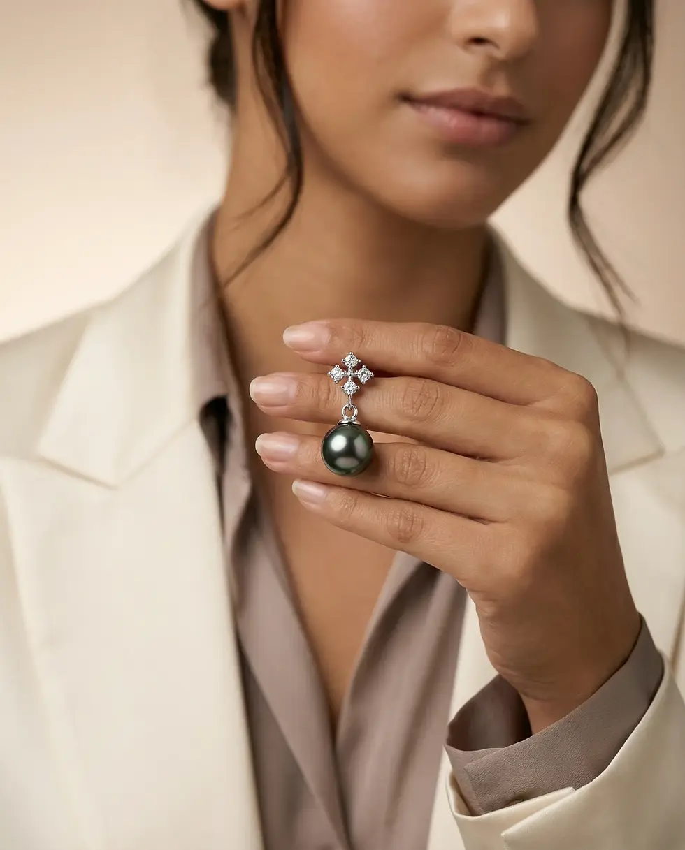 Thumbnail: Crown Pearl Earrings