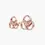 Thumbnail: Interlocking Circles Diamond Earrings