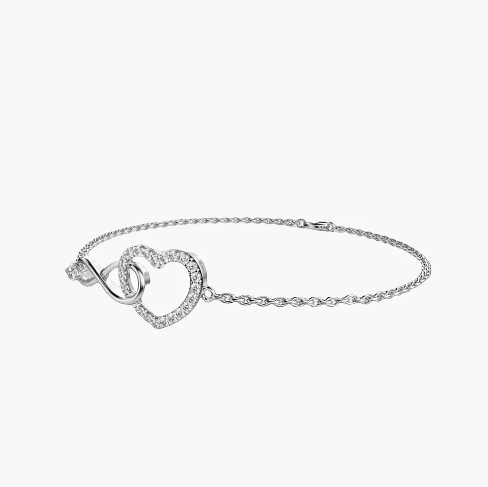 Thumbnail: Eternity Chain Diamond Bracelet