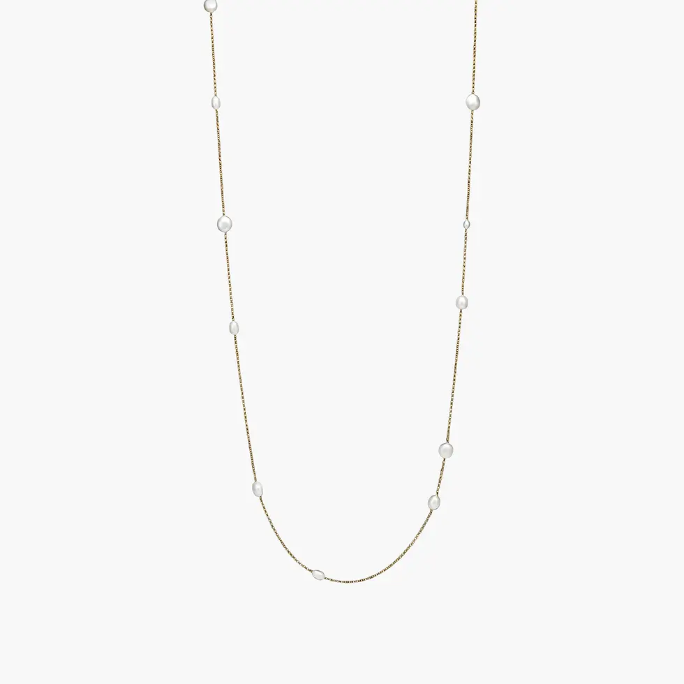 Thumbnail: Celeste Opera Pearl Necklace