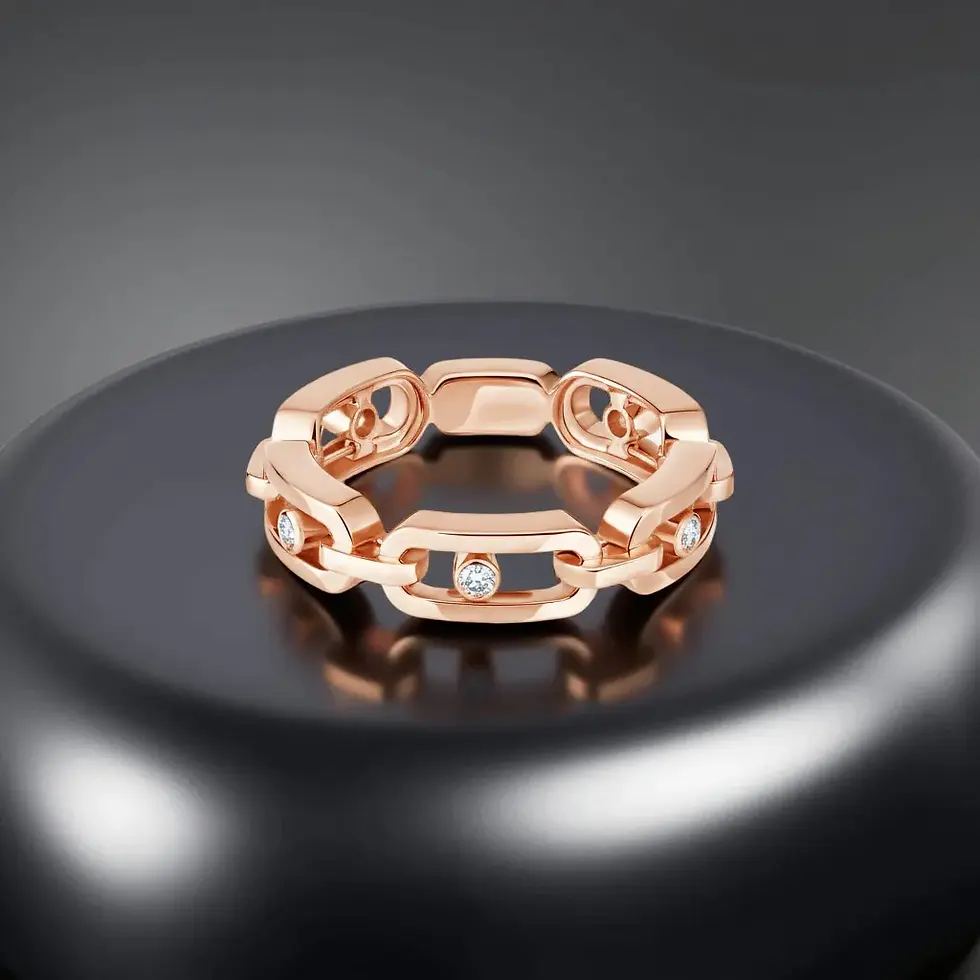 Thumbnail: Cuban Diamond Ring