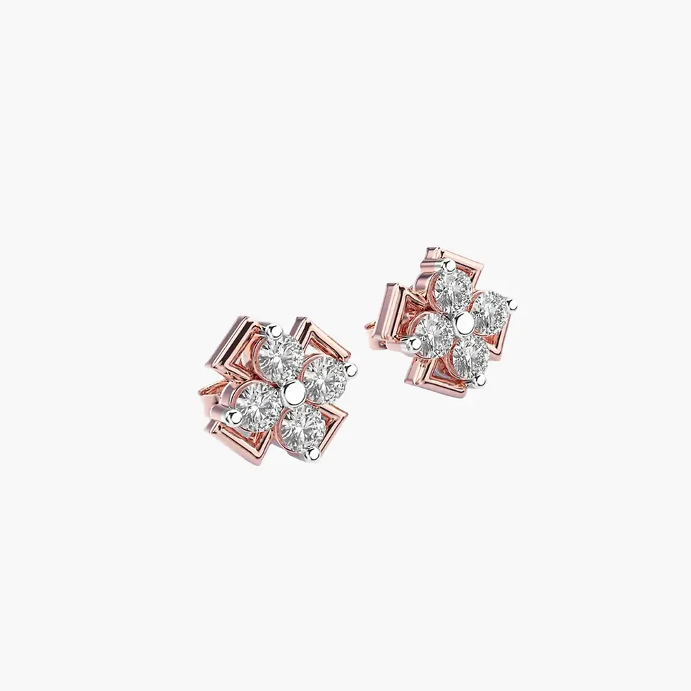 Thumbnail: Fortune Diamond Earrings