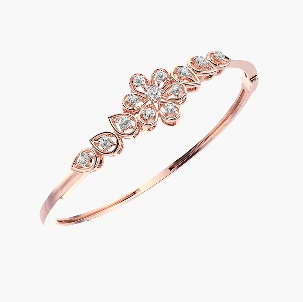 Thumbnail: Blooming Diamond Bracelet