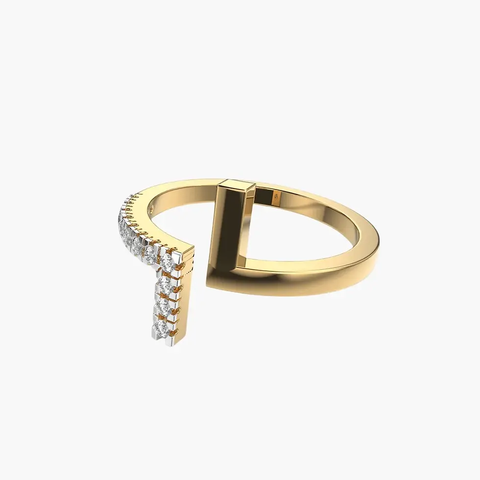 Thumbnail: Equilibrium Diamond Ring