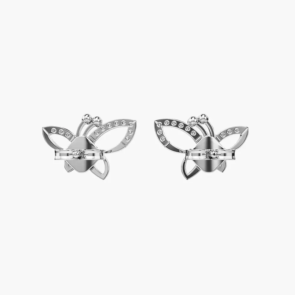Thumbnail: Fluttering Diamond Earrings