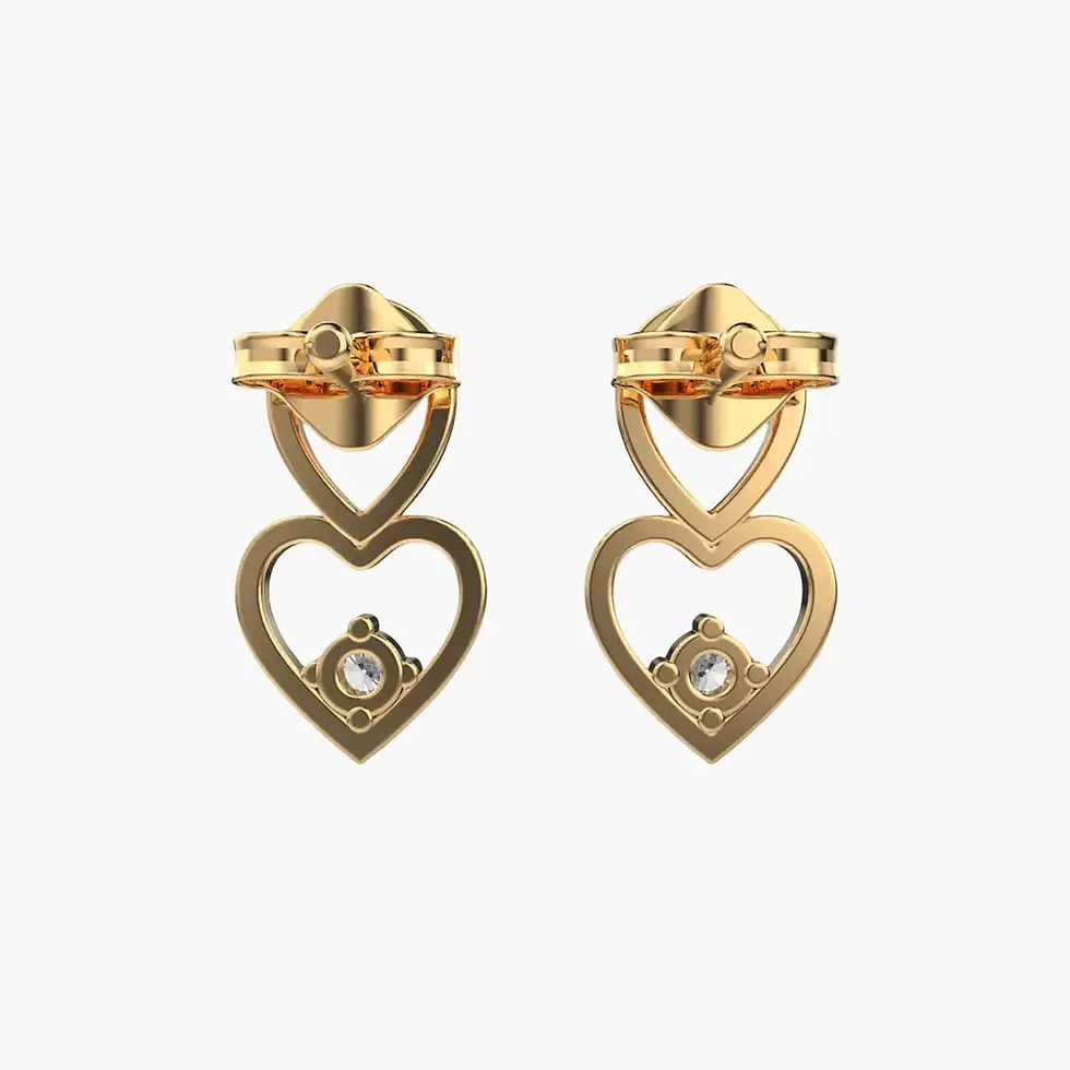 Thumbnail: Melting Love Diamond Earrings