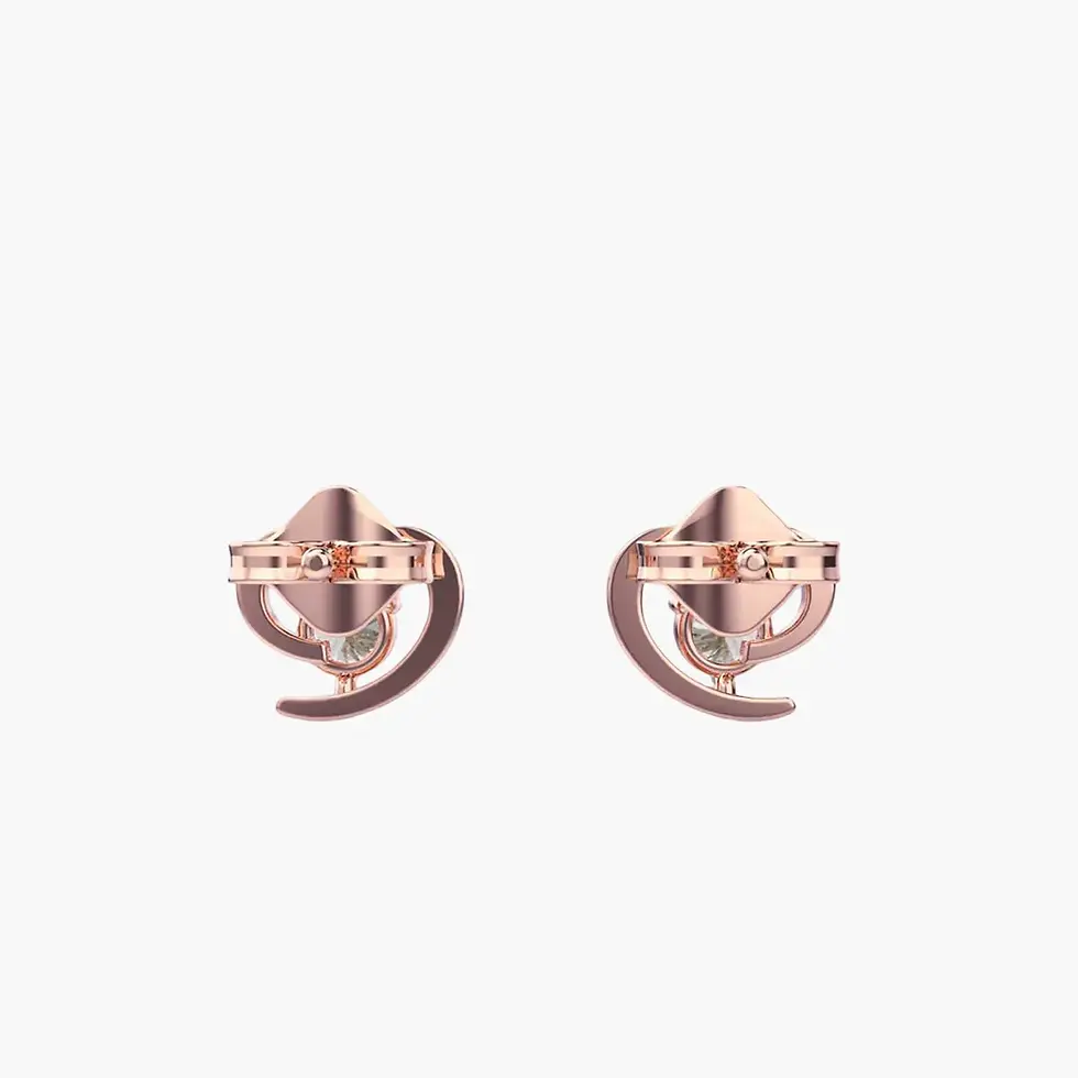 Thumbnail: Deep Desire Diamond Earrings