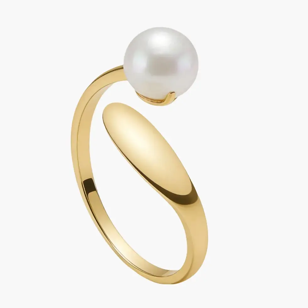 Thumbnail: Moon Mirage Pearl Ring