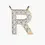 Thumbnail: Radiant "R" Diamond Pendant