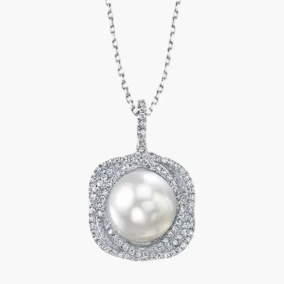 Thumbnail: Vine & Shine Pearl Pendant