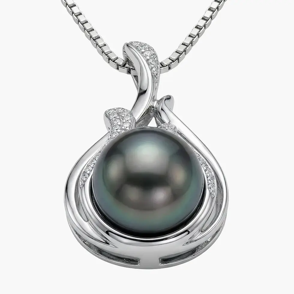 Thumbnail: Tahitian Dreamweave Pearl Pendant
