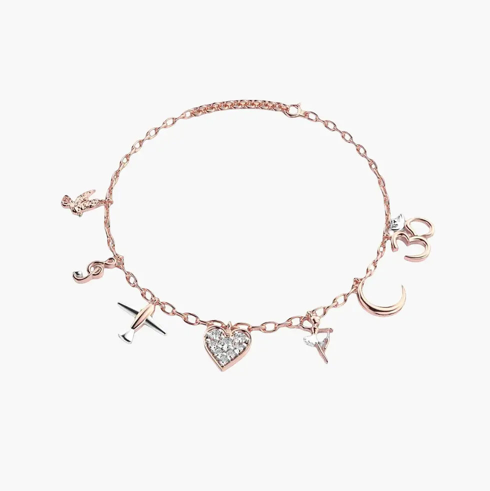 Thumbnail: Charm Diamond Bracelet