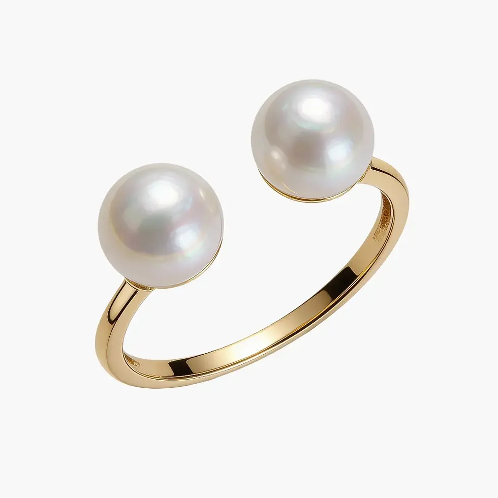Thumbnail: Eterna Pearl Open Ring