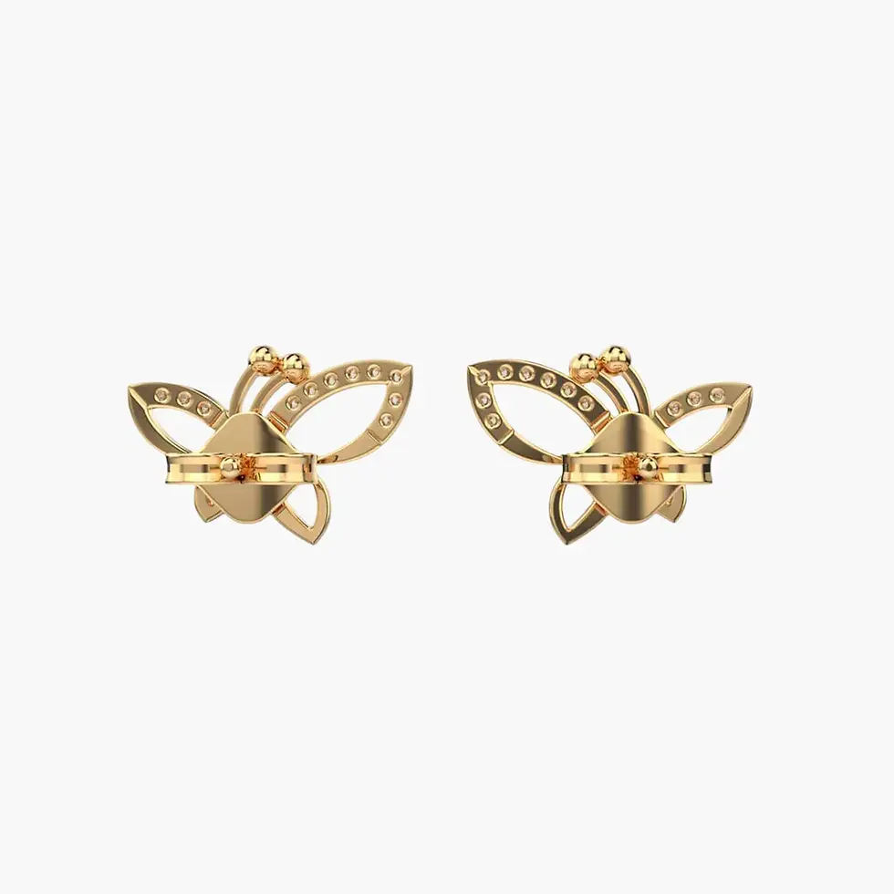 Thumbnail: Fluttering Diamond Earrings