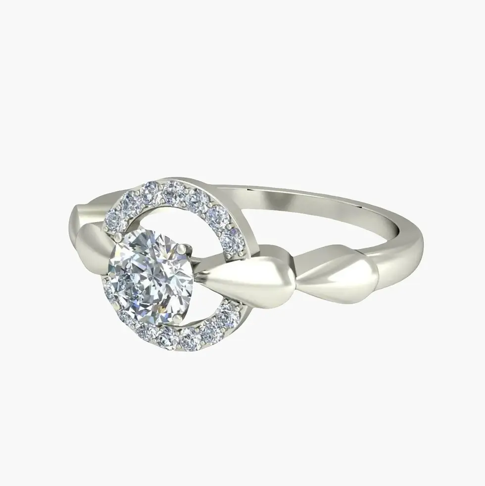 Thumbnail: Medusa Diamond Ring