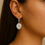 Thumbnail: The Aurelia Natural Pearl Hoops