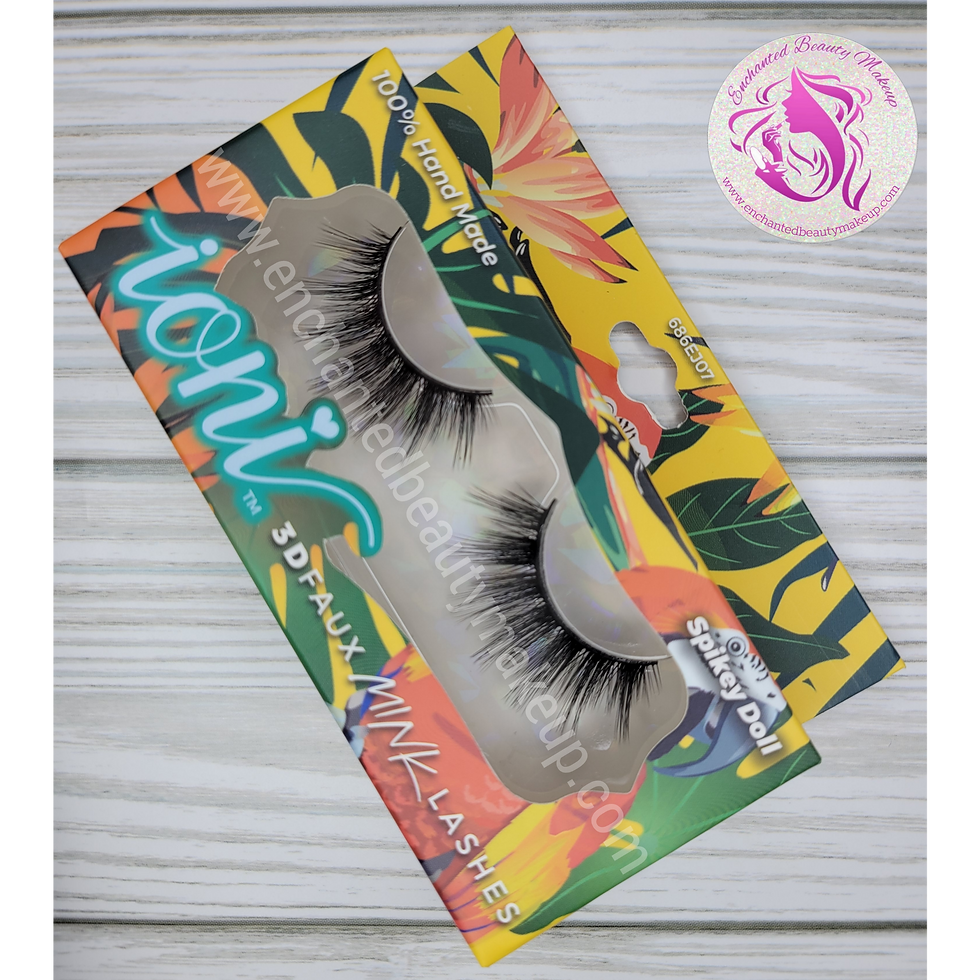 Thumbnail: Ioni 3D faux Mink Lashes Electric Jungle Collection