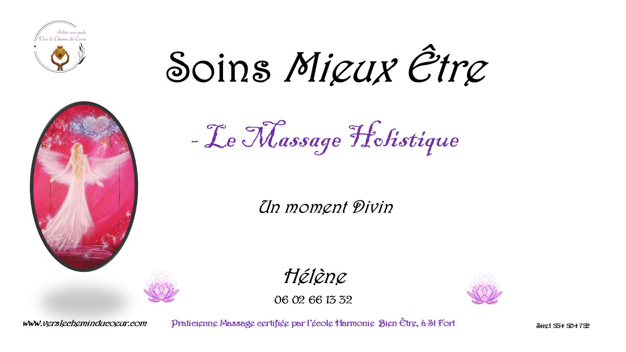 C'est un massage en mode lâcher prise