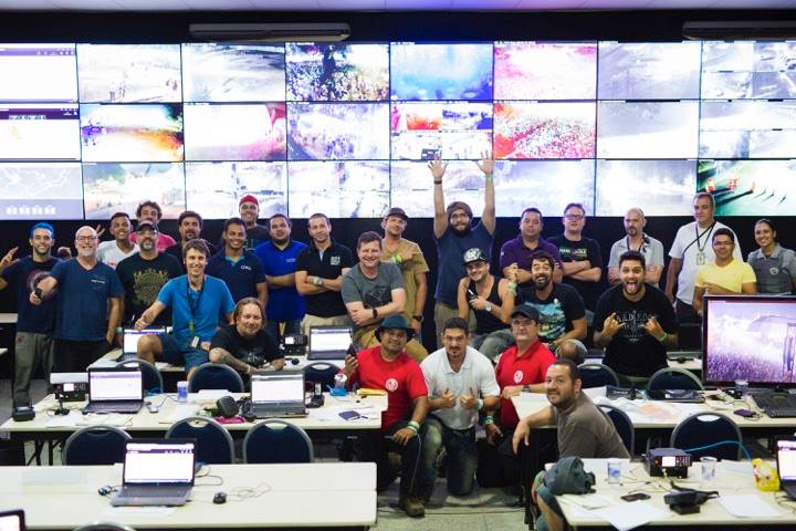 Equipe no ECC Tomorrowland