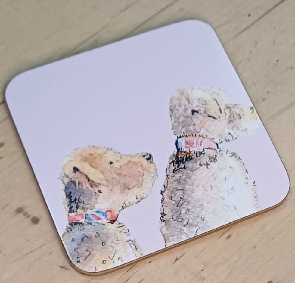 Thumbnail: lakeland terrier coaster tableware