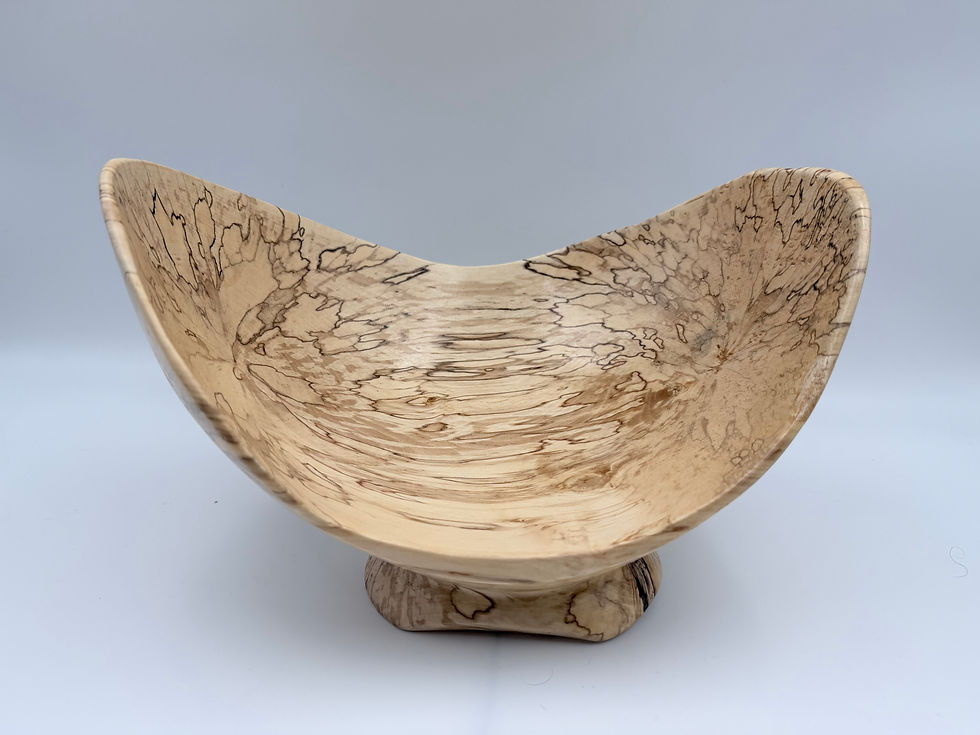 Miniatyrbilde: Skål i surnet bjørk