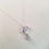 Thumbnail: Back Drop Fleur De Lis Bridal Y Lariat Necklace