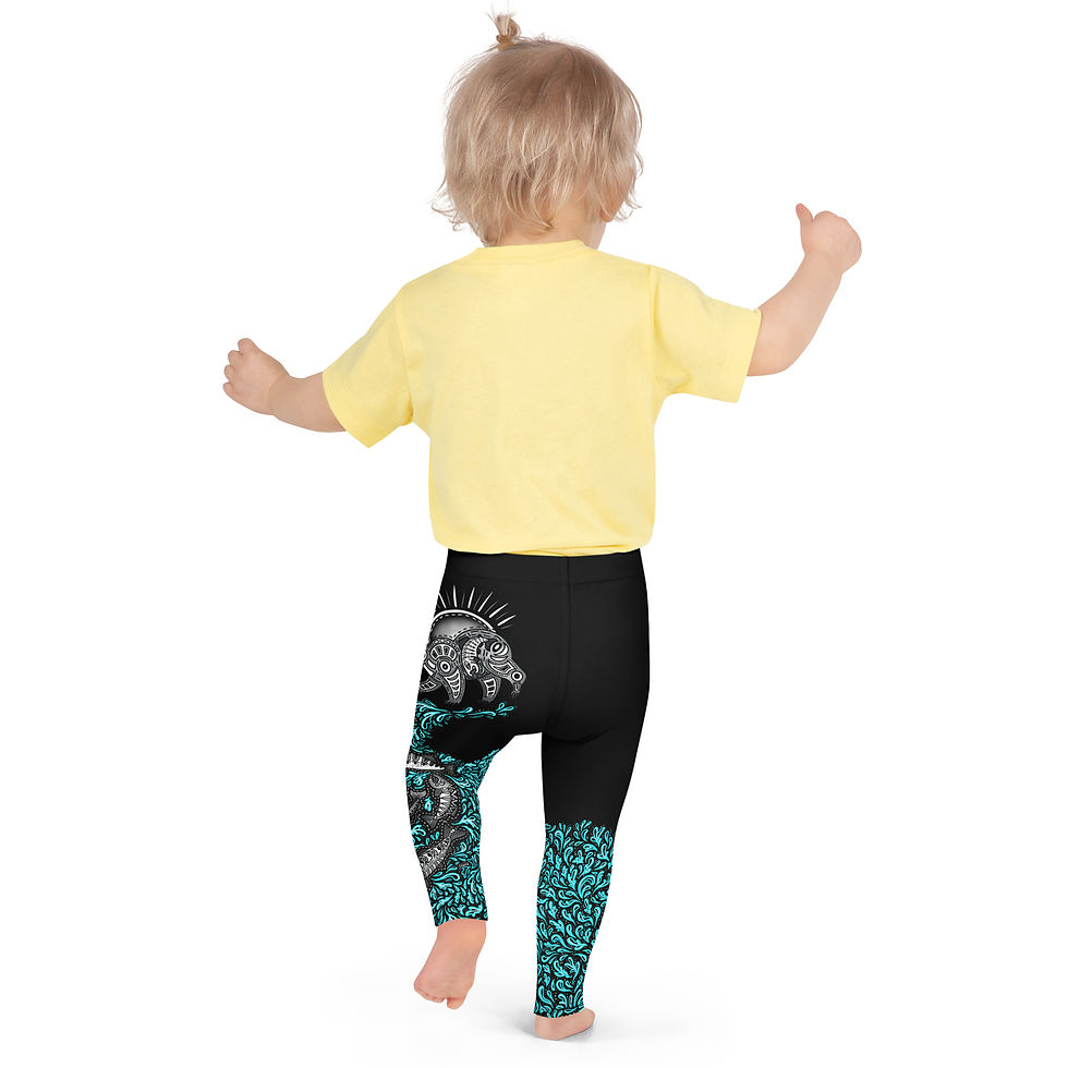 Thumbnail: "Katmai" Kids Leggings BLACK
